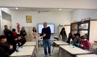 ESTUDIANTES DE LAS ESCUELAS SECUNDARIAS N� 5 Y N� 1 PARTICIPARON DE UNA JORNADA DE PREVENCI�N SOBRE JUEGO ONLINE